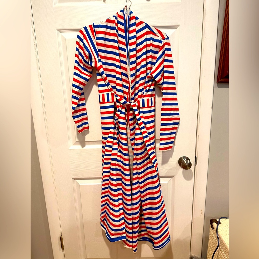 Monica and Andy striped robe xs/s